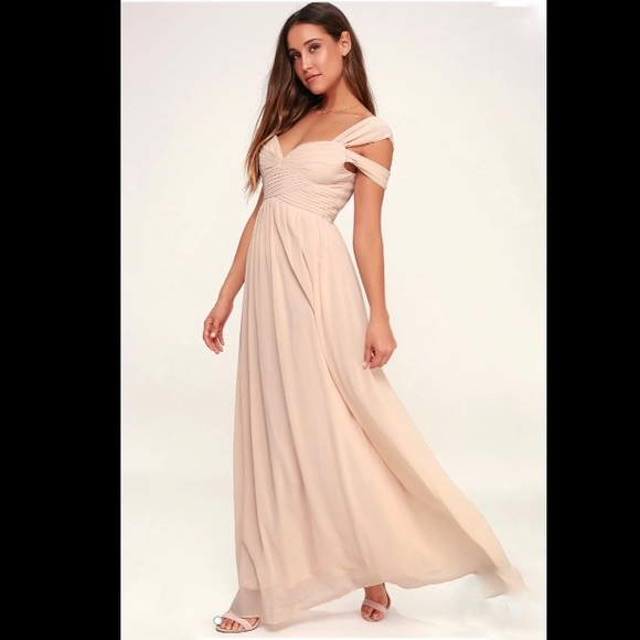 make me move blush pink maxi dress